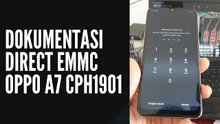 Unlock OPPO A7 CPH1901, EMMC DIRECT USING UFI BOX