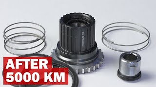 CREAKING Shimano XT (SLX, XTR) 12 speed Micro Spline freehub after 5000 km