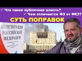 Анализ поправок. Скрытые угрозы. Публичная власть. Любой голос - За Конституцию 93 г. СССР жив?