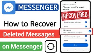 How to Recover Deleted Messages on Messenger (2026 Guide) screenshot 5