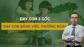 Cách Rèn 3 Gốc Bằng Những Công Việc Thường Ngày | Dạy con 3 gốc - Trần Việt Quân