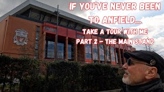 A walk around the Main Stand of Fortress Anfield, home of the LIverpool Football Club