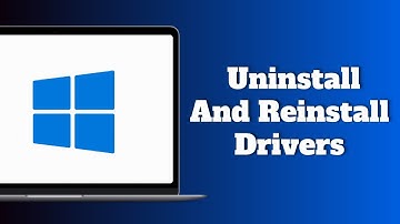 How To Properly Uninstall And Reinstall Drivers