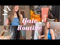 Ma  ROUTINE cheveux -Comment avoir des cheveux en bonne santé?