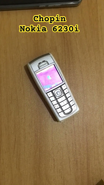 Nokia Ringtone Chopin at Nokia 6230i #nokia #nokiajadul  #retrophone  #nostaliga
