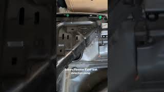 Subaru Forester EVAP leak detection pump location