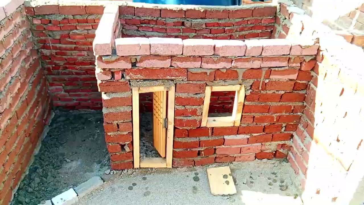 How to Mini House of Bricks That Looks Like a Real Home 🏡