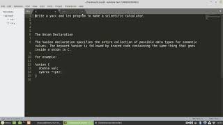 Design Lexical analyzer  to create scientific calculator