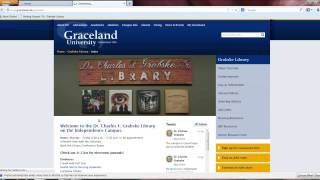 Requesting Articles Online From the Grabske Library