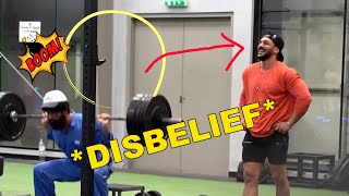 Elite PowerLifter Pretends To Be A Cleaner | Anatoly Gym Prank