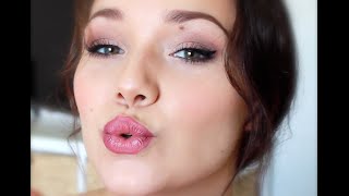 Fall/Autumn Makeup Tutorial | Warm Eyes & Berry Lips | AllDayBeauty