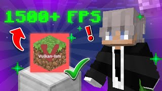 THE BEST FPS BOOST VULKAN MODPACK 1.21 FABRIC 800+ FPS!!! 2025