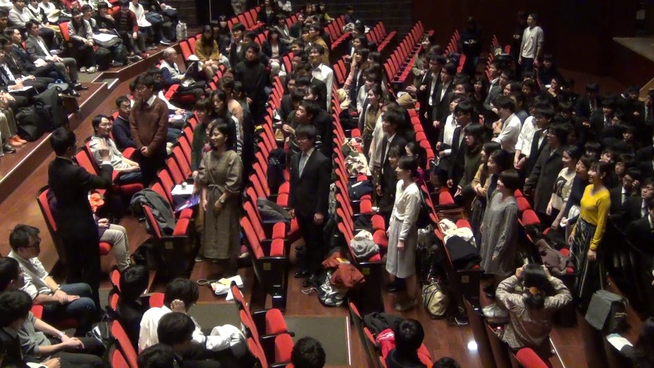 第72回全日本合唱コンクール全国大会 大学ユースの部 審査結果発表前の歌合戦