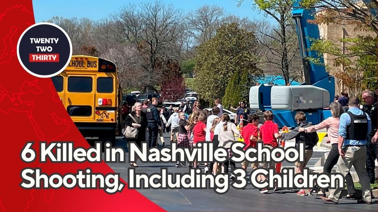 6 Killed in Nashville School Shooting, Including 3 Children - YouTube