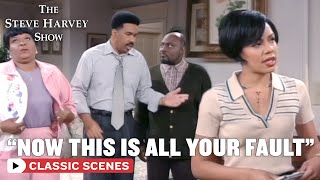 Steve Causes A Divorce?! (ft. Wendy Raquel Robinson) | The Steve Harvey Show