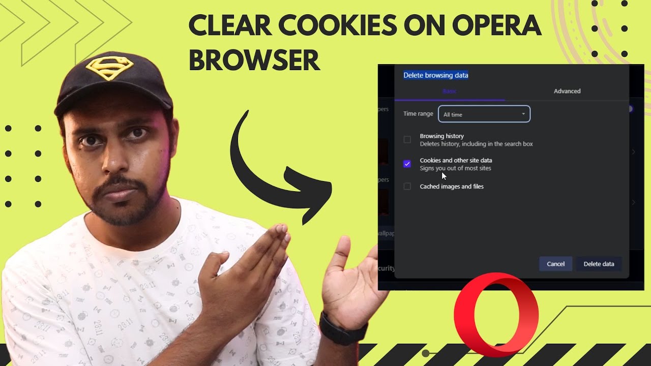 How to clear cookies on opera browser | clear cookies in opera browser