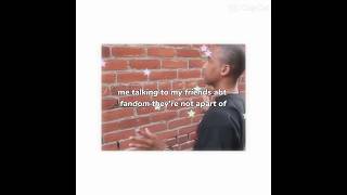 POV talking to your friends about fandoms that they’re not a part of
