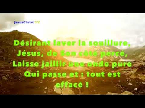 Amour DIVIN, Grâce infinie : Merveilleux et Magnifique cantique .