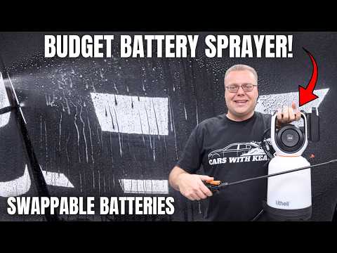 BUDGET Battery Sprayer By LiTHELi | Great For Rinseless? | Review & Testing