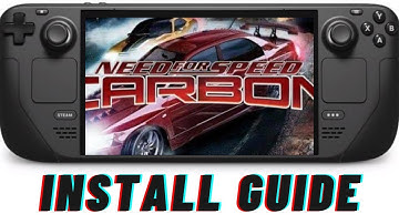 Steam Deck-gids: Need for Speed ​​Carbon installeren