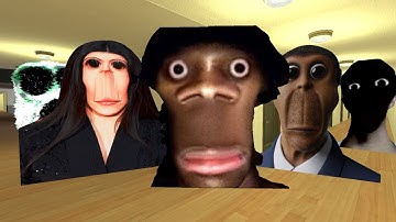 POV HI MY NAME IS AUUGHH ROSHALIA AND CRAZY OBUNGA #garrysmod100k   #garrymod