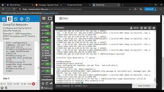 Verify Switch Security Features screenshot 2