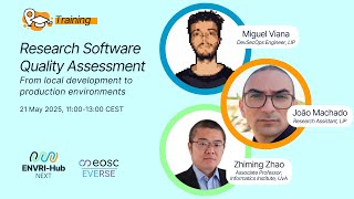 ENVRI Hub NEXT & EVERSE Training Webinar (22.05.2025)