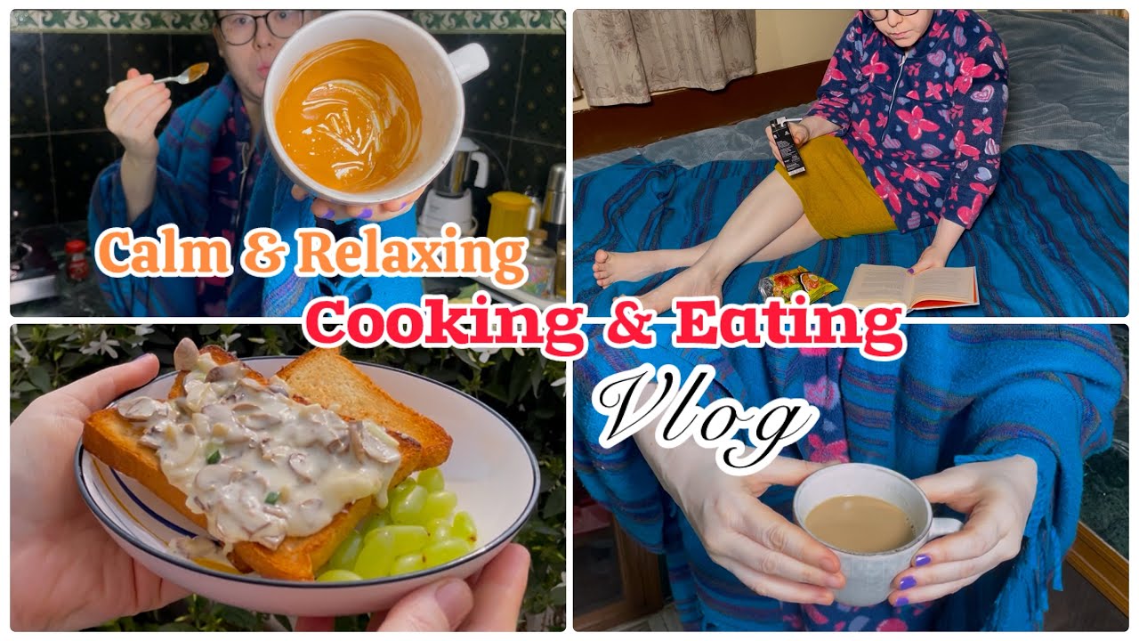 Calm & Relaxing Cooking & Eating Vlog | Breakfast to Dinner Recipes | What I Eat in a Day  
