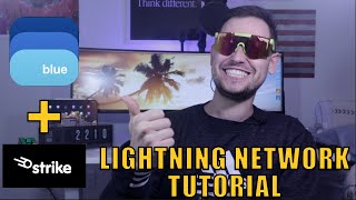 Bitcoin Lightning Network Explained! Strike + BlueWallet Tutorial screenshot 2