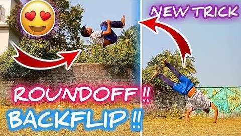 how to round off backflip in Hindi | 💪 roundoff backflip tutorial in Hindi 🔥 by Tubu Michael.