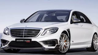 FASTEST MERCEDES W222  Car tuning! BRABUS TWIN TURBO V8 and V12 FASTER than AMG MERCEDES