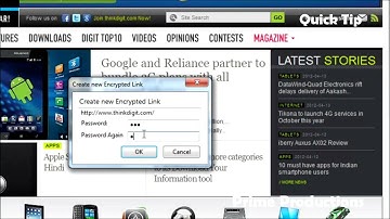 Password protect your bookmarks (Mozilla Firefox)