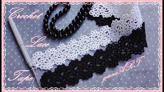 Easy to Crochet TAPE LACE Tutorial