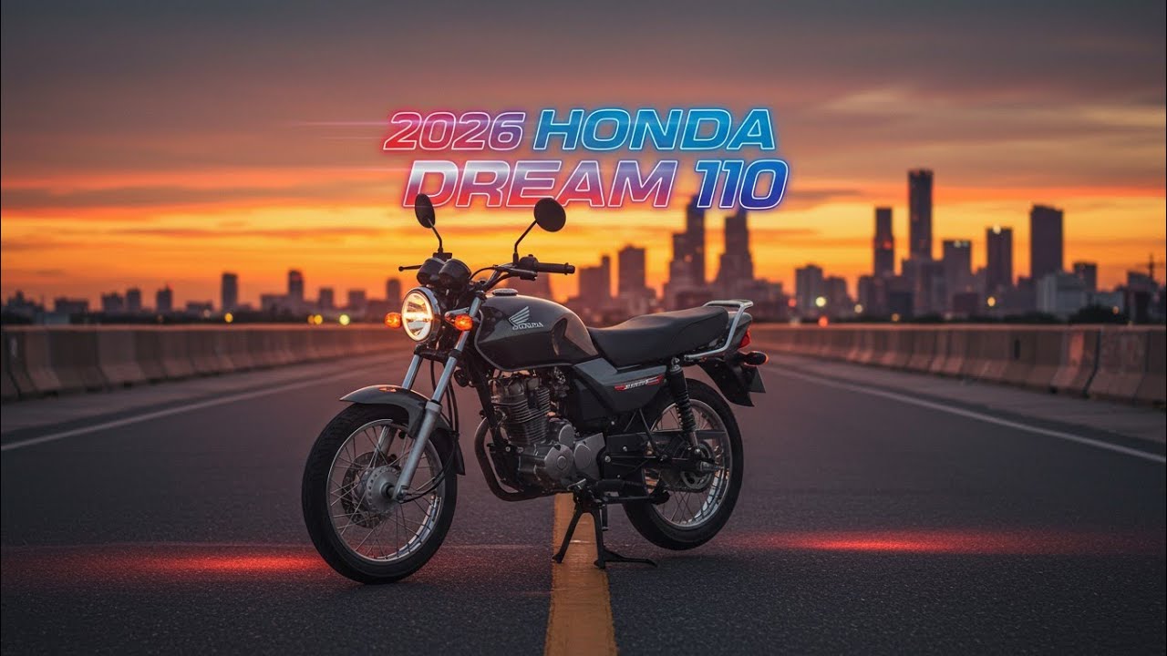 2026 Honda Dream 110 – The Timeless Commuter Returns Stronger, Smarter, and More Efficient🔥‼️