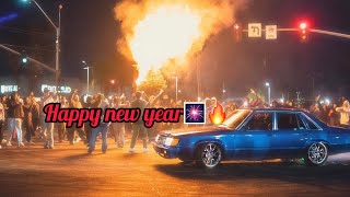 CRAZY NEW YEAR TAKEOVER (NEW YEARS LA SIDESHOW) 🍩🔥🎄