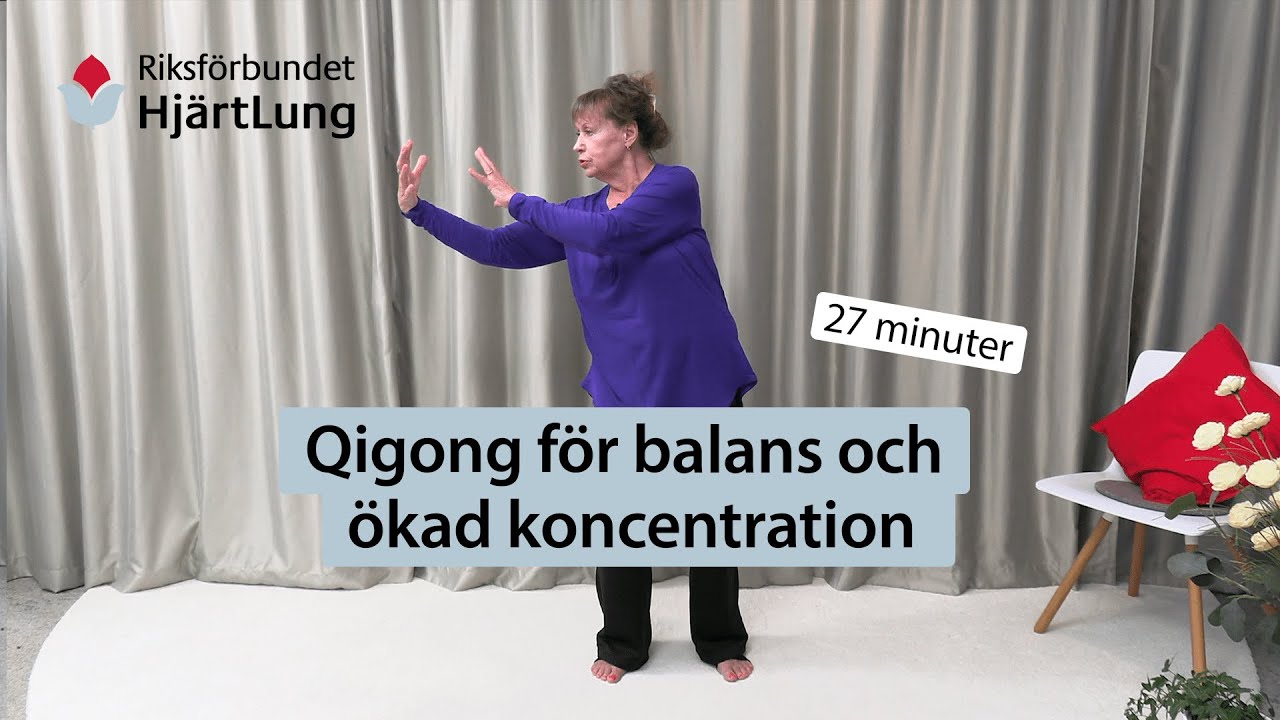 Qigong för balans och ökad koncentration