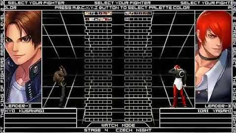 [KOF Memorial Level 2 HD] Kyo Kusanagi VS Iori Yagami