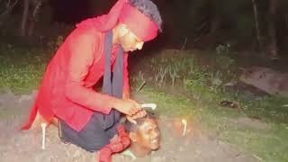 Burying a Live Person Underground to Punish a Jinn's Spirit: Ghost Fighter Video #horror #ghost #...