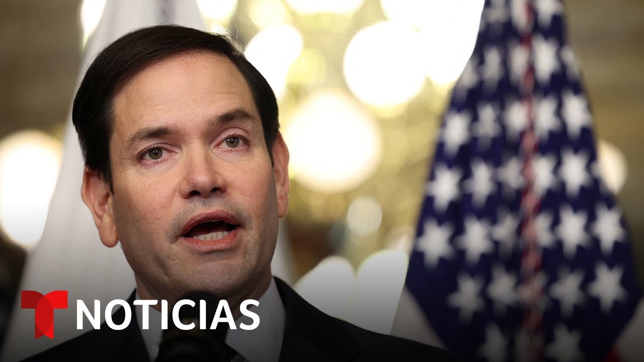 Primeras declaraciones de Marco Rubio en el Departamento de Estado