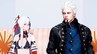 Female Rover Show Alpha Meet Vergil -Wuthering Waves Mmd