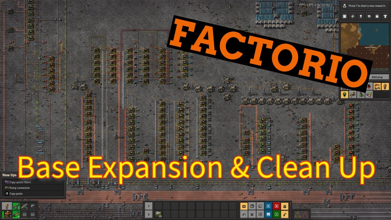 FACTORIO EP 12 - Base expansion & Clean Up - YouTube