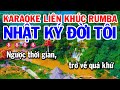 Karaoke Liên Khúc Nhạc Sống Tone Nữ - Lk Nhật Ký Đời Tôi, Đắp Mộ Cuộc Tình | Karaoke Công Trình