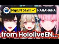 Calli and nerissa joins reimus stream and made all nijien staff laugh hololive en  nijisanji en