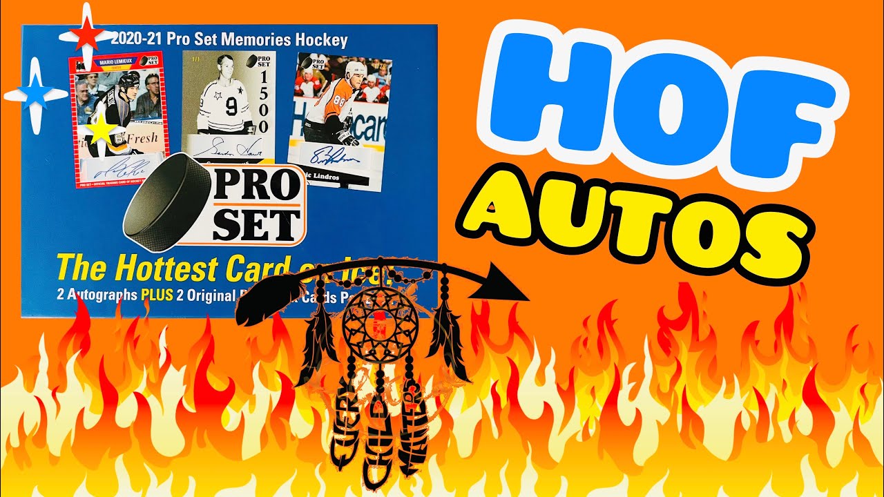 2020-21 Leaf Pro Set Memories Hockey Hobby Box Break | HOF AUTOS (2021)
