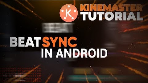Text Beat Sync In Kinemaster | Android | Tutorial