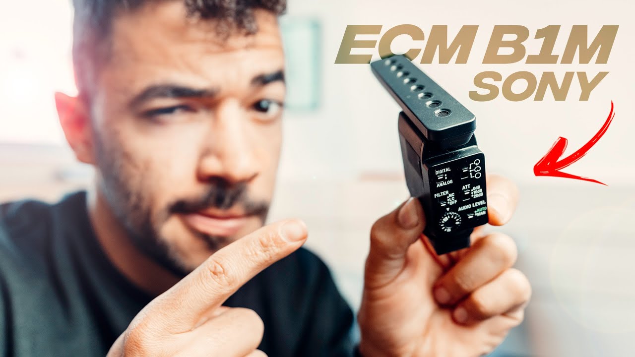 O melhor microfone eletrônico - SONY ECM B1M, Review em Português