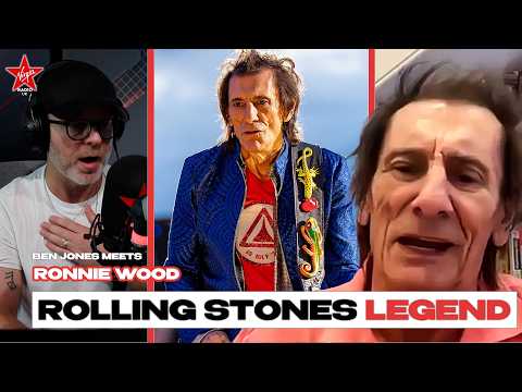 Ben Jones Meets Ronnie Wood, Rolling Stones Legend with New Solo Gigs for 2026