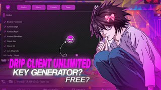DRIP CLIENT Unlimited Key Method Explained | Is It Safe?