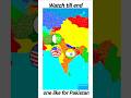 what if Pakistan became powerful 😱 #countryballs #map #shorts