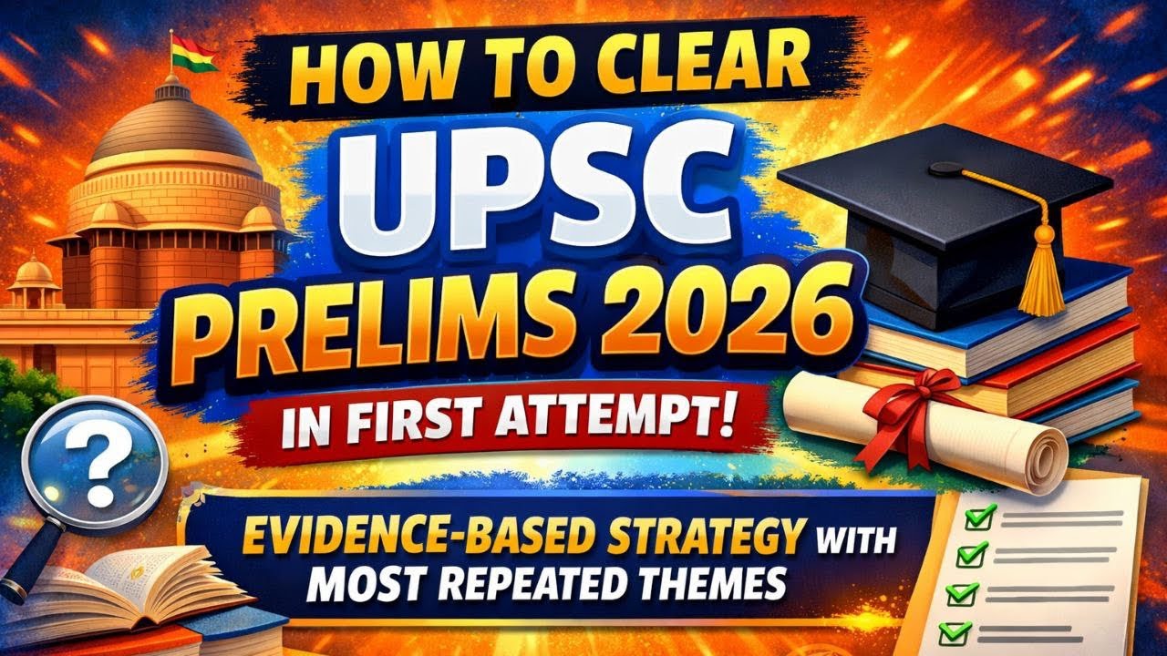 UPSC Prelims 2026 Strategy|Cover only these 100 themes|Important topics ...